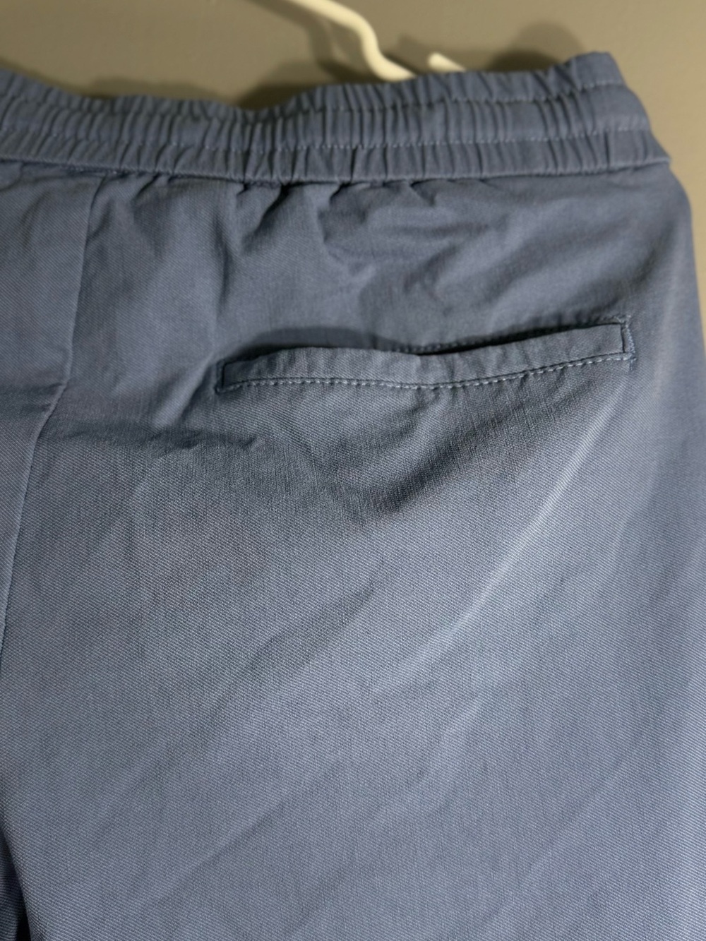 Men's Sky Blue Cargo Pants with Utility Pockets - Picture 7 of 9
